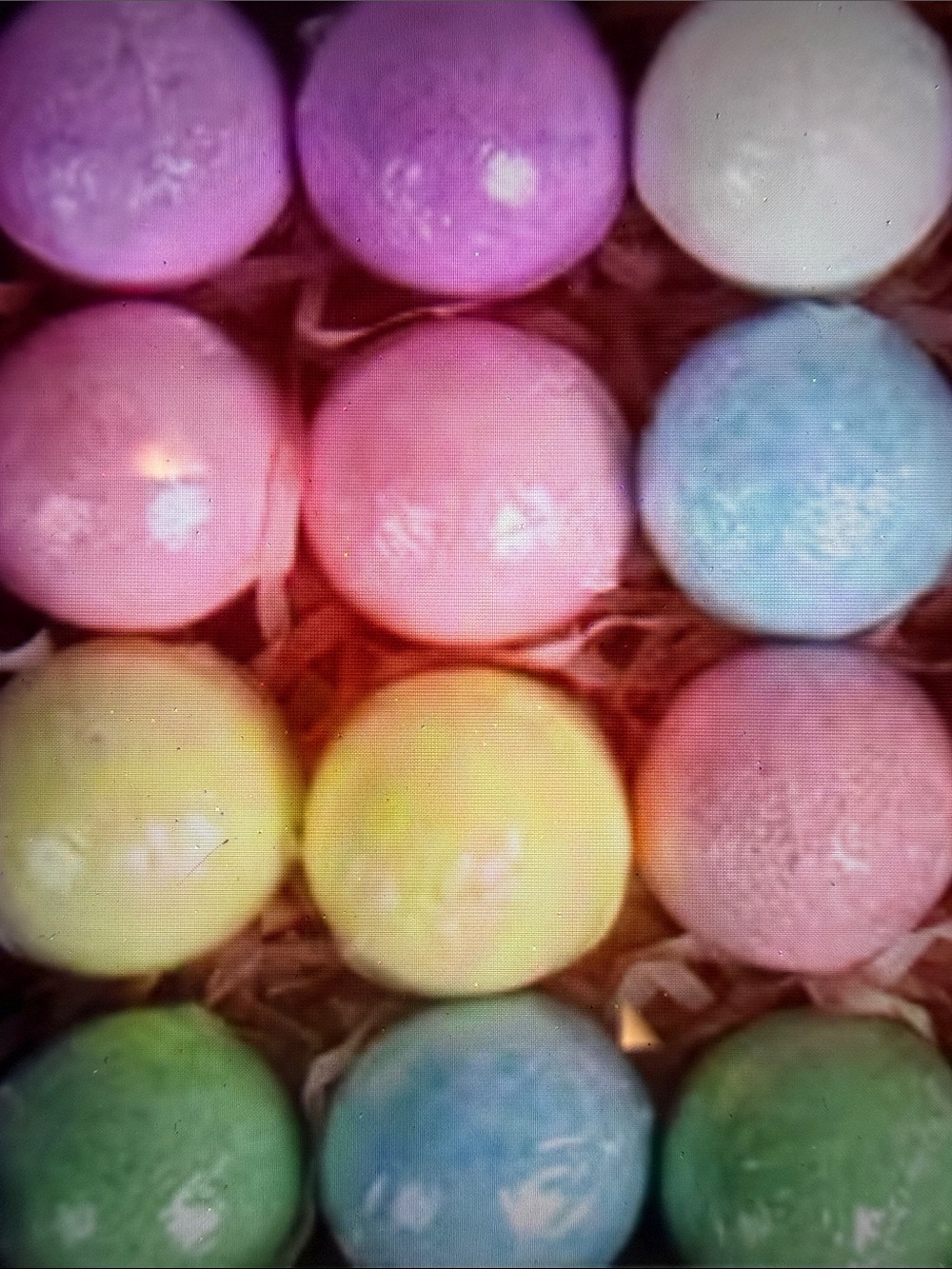 ❣️5|$25❣️ 5! Assorted Pastel Bath Bomb Set - Pink, Purple, Blue, Yellow, Green